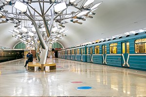 สถานีรถไฟใต้ดินเมืองมอสโก